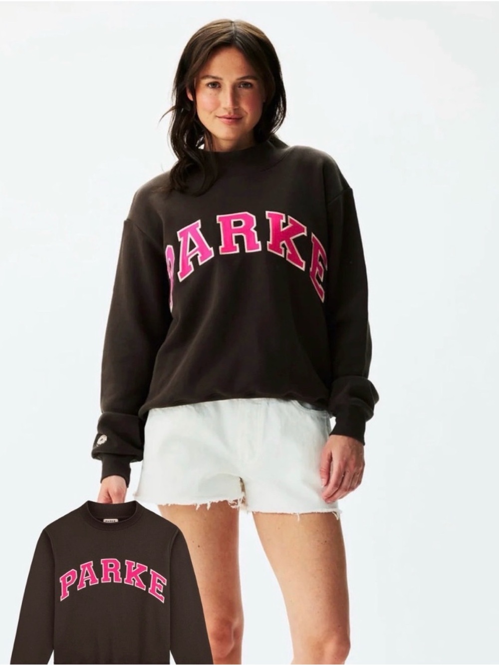 PARKE expresso Dunkin mockneck